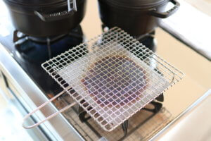 辻和金網の手付焼網を購入。トースターが無くてもパンが焼ける！