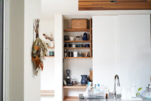 キッチン背面にある僕のカフェコーナーを紹介します。